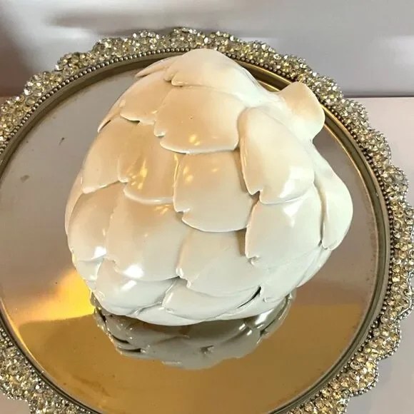 Stunning large ceramic artichoke; must see great decorator piece - Picture 3 of 6